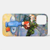 Blue Vase Blume, Paul Cezanne Case-Mate iPhone Hülle (Rückseite (Horizontal))