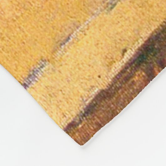 Blue Vase Blume, Paul Cezanne Fleecedecke (Ecke)