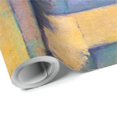 Blue Vase Blume, Paul Cezanne Geschenkpapier (Rolleneckpunkt)