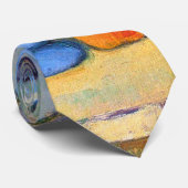 Blue Vase Blume, Paul Cezanne Krawatte (Gerollt)