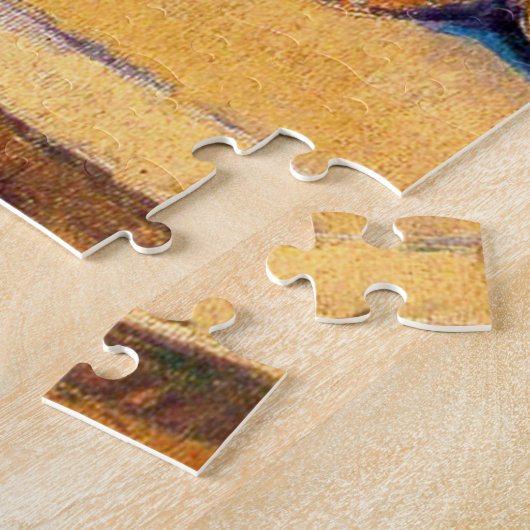 Blue Vase Blume, Paul Cezanne Puzzle (Seite)