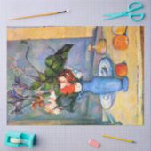 Blue Vase Blume, Paul Cezanne Seidenpapier (Basteln)