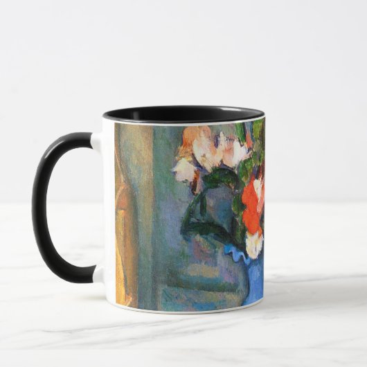 Blue Vase Blume, Paul Cezanne Tasse (Links)