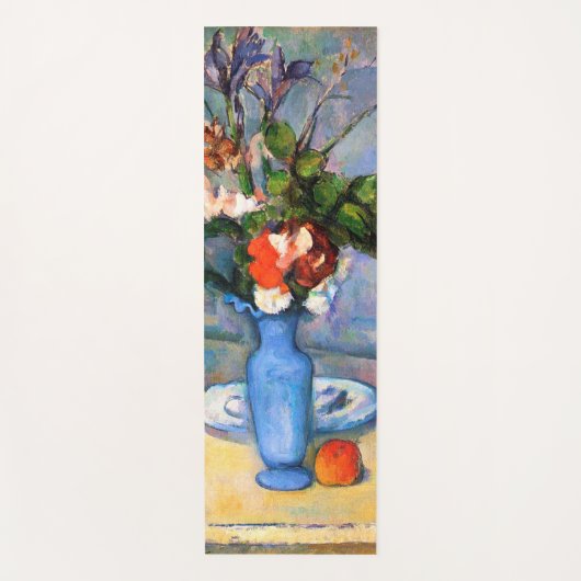 Blue Vase Blume, Paul Cezanne Yogamatte (Vorderseite)
