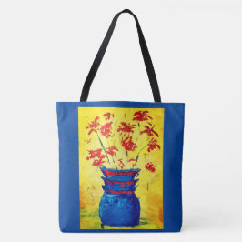 Blue Vase-Tasche Tasche