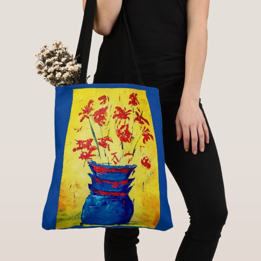 Blue Vase-Tasche Tasche (Von Nahem)