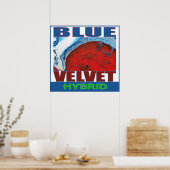 BLUE VELVET HYBRID POSTER (Küche)