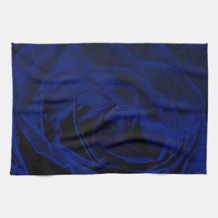 Blue Velvet Rose.jpg Geschirrtuch