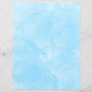 Blue Venezianisch Stucco Scrapbooking Paper