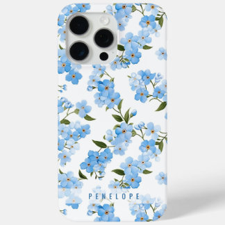 Blue Vergiss mich nicht personalisiert iPhone Fall Case-Mate iPhone Hülle