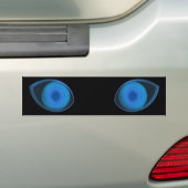 Blue Very Evil Eyes Autoaufkleber (Auf Auto)