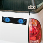 Blue Very Evil Eyes Autoaufkleber (Auf Lkw)