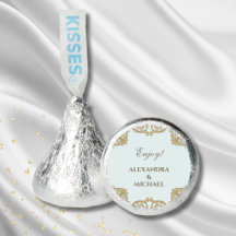 Blue Verziert Viktorianisch Vintage Wedding