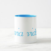 Blue Victoria Tasse (Zentrum)