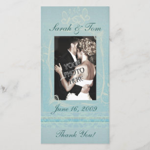 Blue Vielen Dank, dass Sie eine individuell angepa Dankeskarte