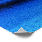 Blue Views Ailsa Craig Firth of Clyde Scotland Poster (Ecke)