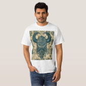 Blue Viking Head T-Shirt (Vorne ganz)