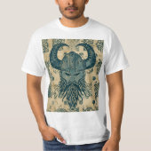Blue Viking Head T-Shirt (Vorderseite)