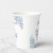 Blue Viktorianisch Garden Brautparty Tea Pappbecher (Rechts)