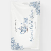 Blue Viktorianisch Garden Bridal Teatro Sociale Be Banner (Vertikal)