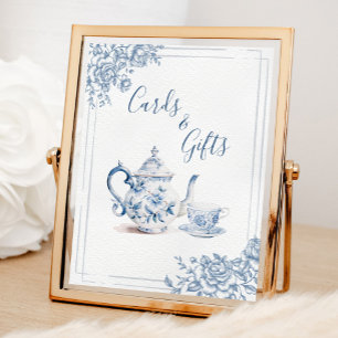 Blue Viktorianisch Garden Bridal Teatro Sociale Be Poster