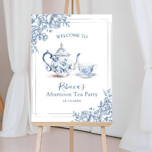 Blue Viktorianisch Garden Bridal Teatro Sociale Be Poster