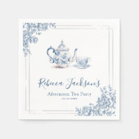 Blue Viktorianisch Garden Bridal Teezeremonie Neap