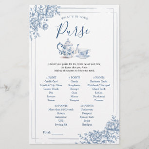Blue Viktorianisch Garden Bridal Teezeremonie Spie