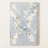 Blue Viktorianisch Planner Planer (Rückseite)