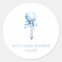 Blue Vintag Baby Rattle Toy Kinderzimmer Baby Dusc