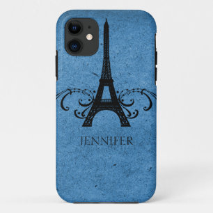 Blue Vintag French Blüh Case-Mate iPhone Hülle