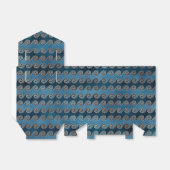 Blue Vintag Grunge Nautical Geschenkschachtel (Ungefaltet)