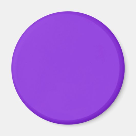 Blue Violet 8A2BE2 Farbe - Option Name hinzufügen Magnet (Vorne)