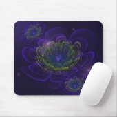 Blue Violet Corolla Blume Mousepad (Mit Mouse)