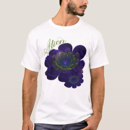 Blue Violet Corolla Blume T-Shirt