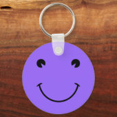 Blue Violet Face Schlüsselanhänger (Vorderseite)