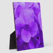Blue Violet Hydrangea Fotoplatte (Seite)