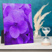Blue Violet Hydrangea Fotoplatte (Seite)