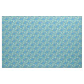 Blue Violet Lime Green Paisley Blumenmuster Stoff (Yard (91,4 cm))