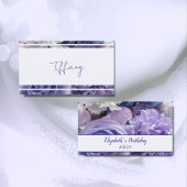 Blue Violet Rose Platzkarte