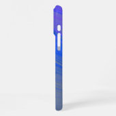 Blue Violet Swirl HAMbWG Handy Case iPhone Hülle (Linke Seite)