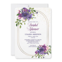 Blue Violet Wilde Rose Doppelrahmen Brautparty