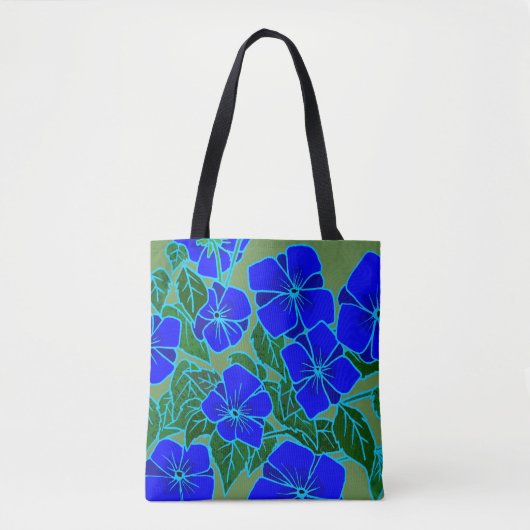 Blue Violets #6 Tasche (Vorderseite)