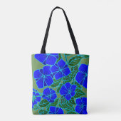 Blue Violets #6 Tasche (Rückseite)
