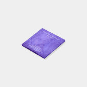 Blue-Violett-Business-Post-it-Notizen Post-it Klebezettel (angewinkelt)