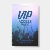 Blue VIP All Access Concept Abzeichen Ausweis (Vorderseite)