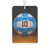 Blue Volleyball Autolufterfrischer (Rückseite)