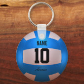 Blue Volleyball Schlüsselanhänger (Vorderseite)