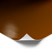 Blue Volleyball Sport Poster (Ecke)