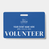 Blue Volunteer Ausweis (Rückseite)